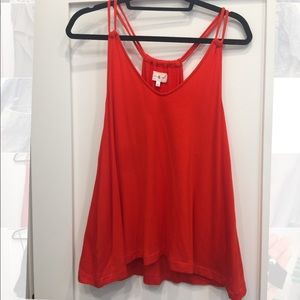 Bright red Lou&Grey tank top